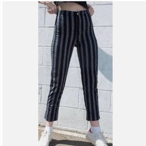 Brandy Melville stripped Tilden pants
